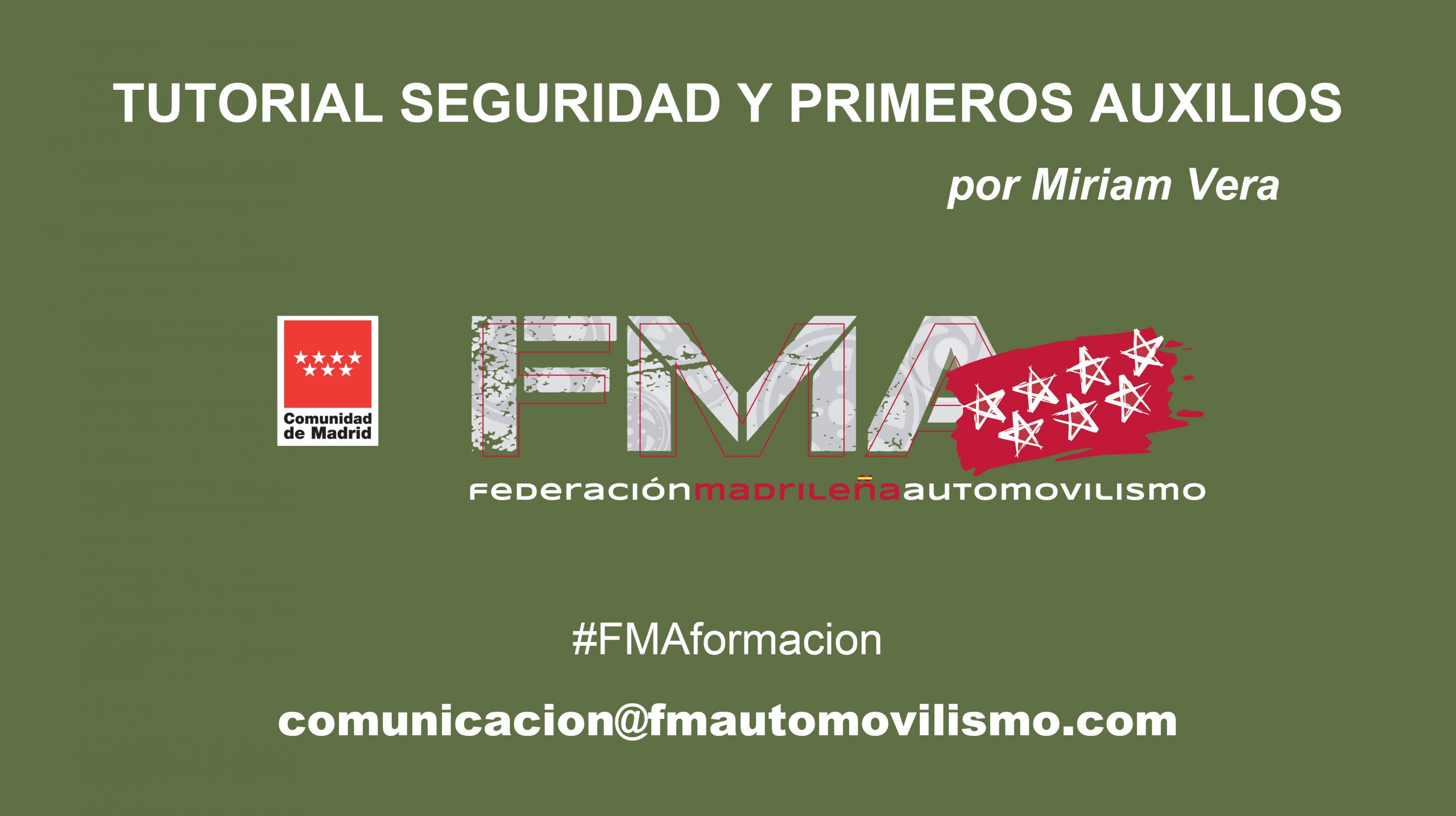 Caratula Tutorial Seguridad y P. Auxilios