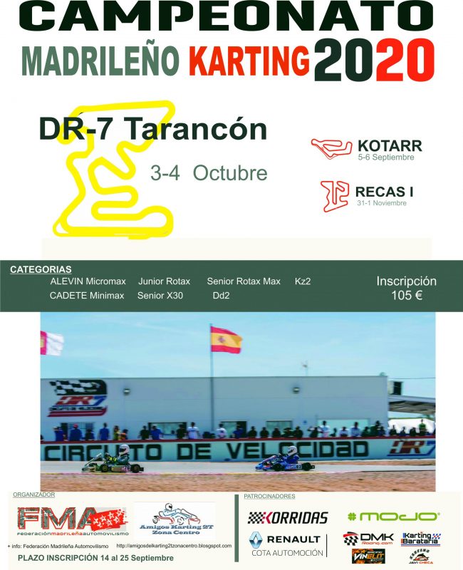 Cartel DR7 2020