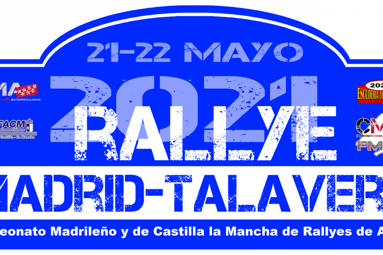 Placa Rallye Madrid Talavera 2021