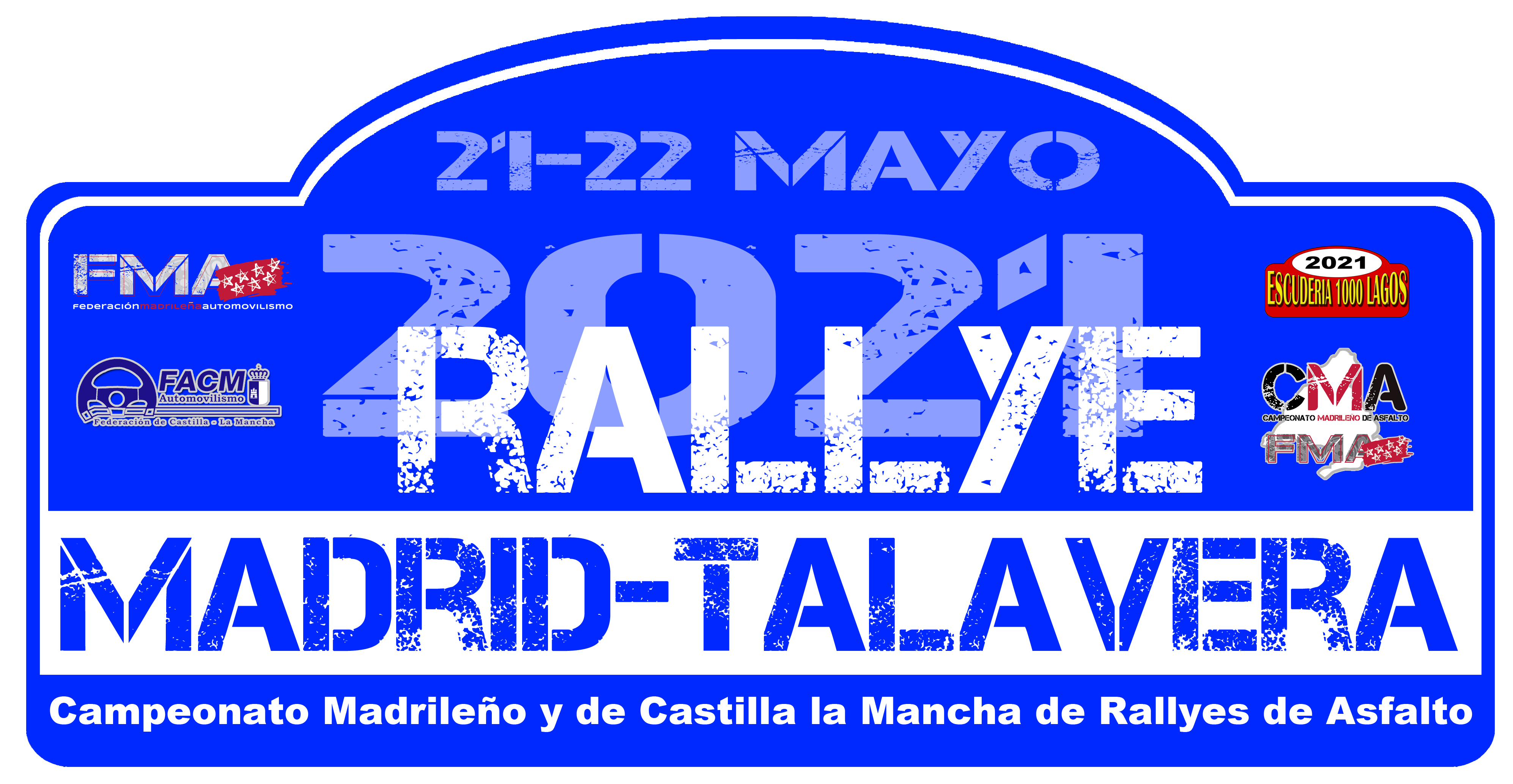 Placa Rallye Madrid Talavera 2021