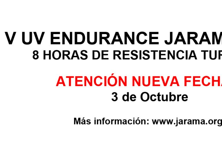 V Endurance nueva fecha