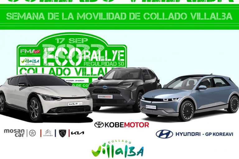 – Cartel E-Rallye Collado Villalba